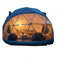 Best selling transparent waterproof PVC domes, glamping geodesic dome tent house for sale